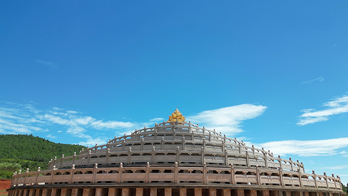 云南长松园陵园风景一